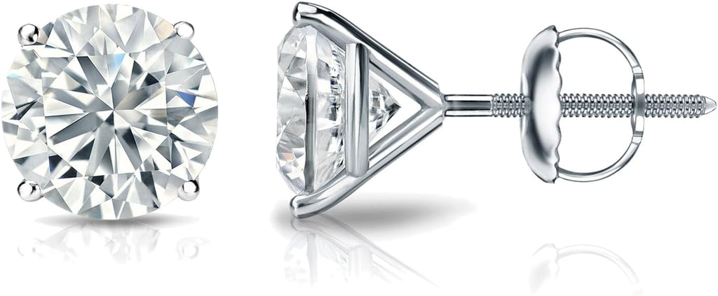 4 Prong Classic Diamond Studs