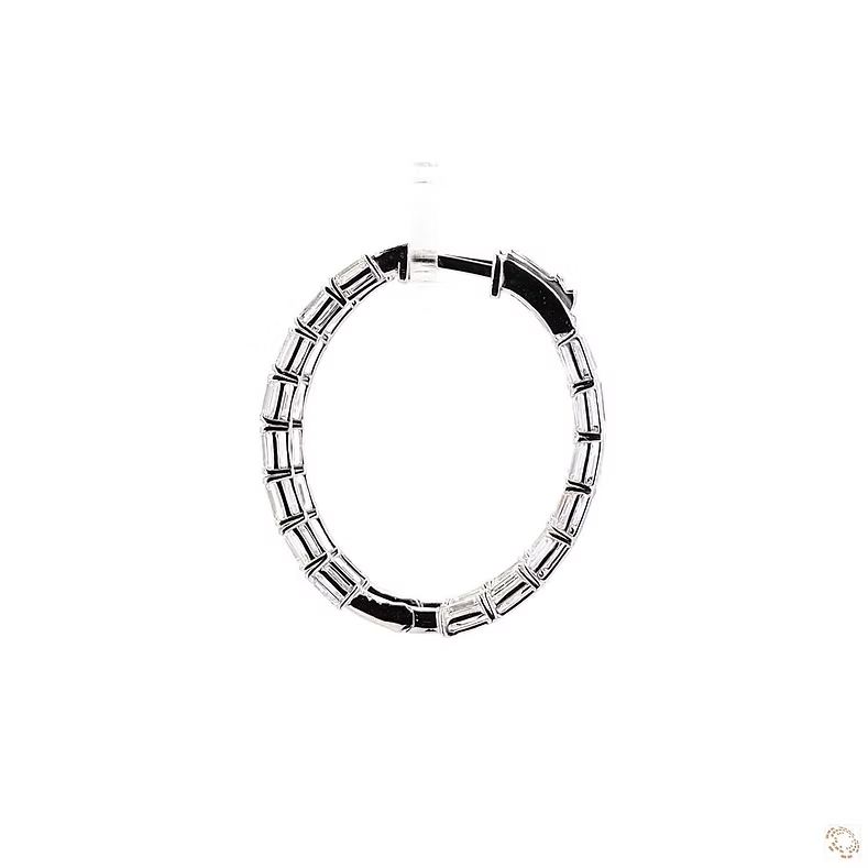 Emerald Hoops