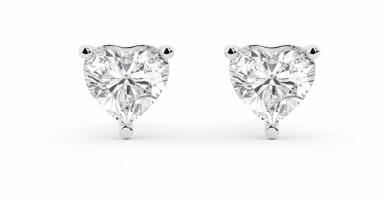 Heart Studs