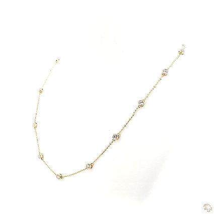 Diamond by Yard Necklace